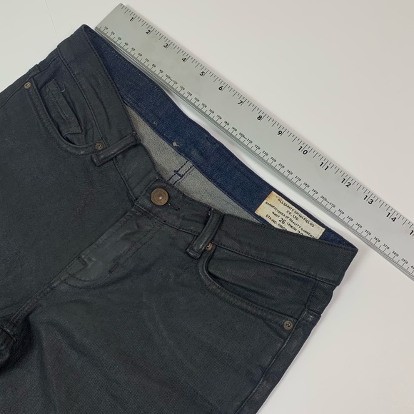 All Saints Huko Pipe Skinny Jeans Womens Size 26 x 32 - Picture 8 of 9